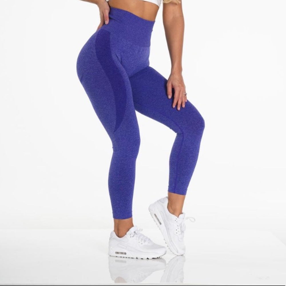 NVGTN Electric Blue Contour Leggings